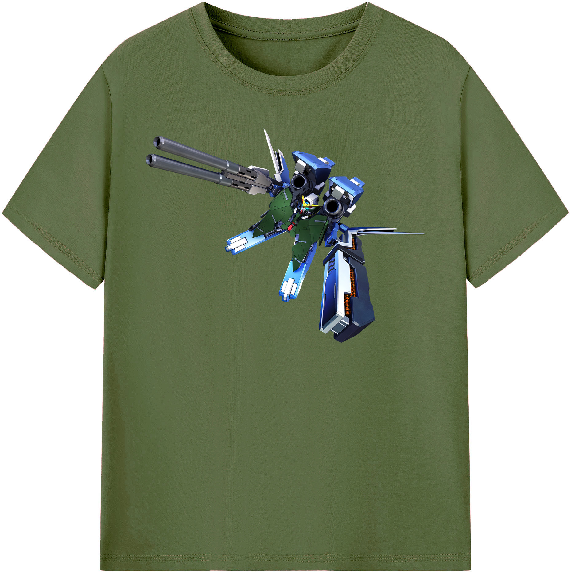 （画像用） 機動戦士ガンダム Mobile Suit Gundam 綿100％半袖Tシャツ（フロントプリント）
